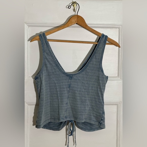 Pilcro Ruched-Front Tank - Picture 3 of 4